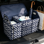 Foldable 3-Compartment Insulated Cooler Organizer With Dividers