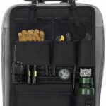 Multifunctional Tactical Vehicle Seat Organizer With Mesh Storage Pocket