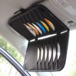 Car Sun Visor Organizer With Cd Storage And Tissue Holder